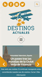Mobile Screenshot of destinosactuales.com